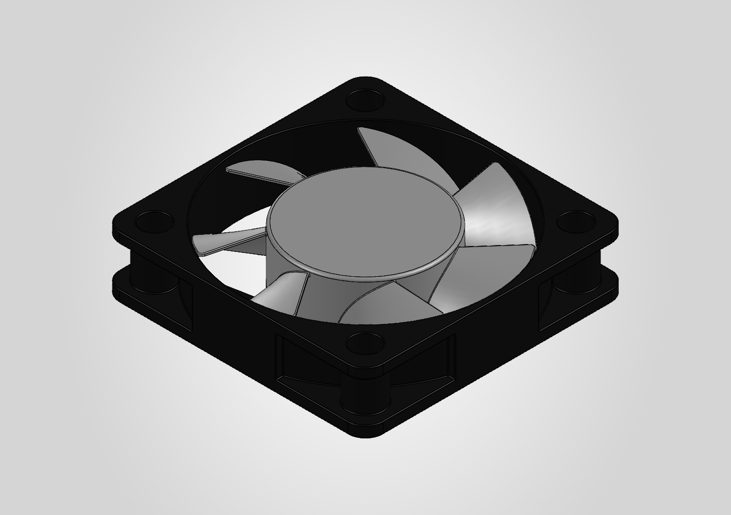 Piston CAD model